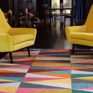 Funk Multi Boxes Rug by Asiatic