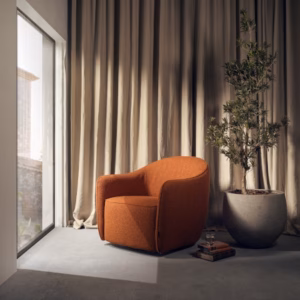 Furninova Beetle Swivel Armchair