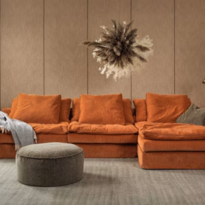 Furninova Sake 3 Seater Sofa in Fabric or Leather