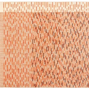 GAN Rugs Backstitch Rug - Busy, New Wool