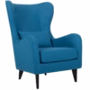 SITS Greta Armchair Upholstered in Fabric, Leather