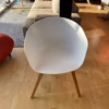 HAY About a Chair AAC2 Plastic Armchair with Wooden Legs