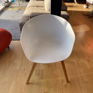 HAY About a Chair AAC2 Plastic Armchair with Wooden Legs