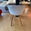 HAY About a Chair AAC2 Plastic Armchair with Wooden Legs