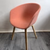 HAY AAC 23 Chair Oak Veneer Frame Steelcut Trio 526 Fabric Ex-Display