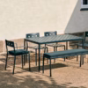 Hay Balcony Outdoor Fixed Dining Table in Different Sizes & Finishes