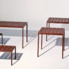 Hay Balcony Outdoor Low Side or Coffee Table in Different Colours