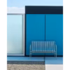Hay Palissade Outdoor Dining Bench with Arms