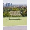 Hay Palissade Outdoor Dining Bench with Arms