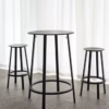 Hay Revolver Stool Black 65cm Height (2 In Stock)