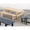 Hay Weekday Outdoor Garden Dining Bench Length 190cm