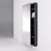 Horm Backstage Mirror Sliding Storage Unit with Shelves