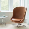 Normann Copenhagen Hyg Lounge Chair High Swivel
