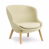 Hyg Low Lounge Oak Synergy Chair By Normann Copenhagen
