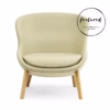 Hyg Low Lounge Oak Synergy Chair By Normann Copenhagen