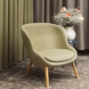 Hyg Low Lounge Oak Synergy Chair By Normann Copenhagen