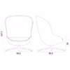 Normann Copenhagen Hyg Lounge Chair High Swivel