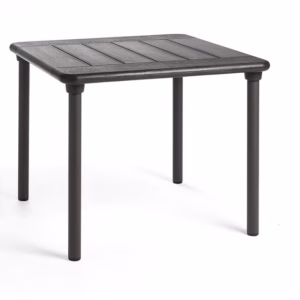 Nardi Outdoor Maestrale 90 Outdoor Dining Table, Square, Recyclable Resin