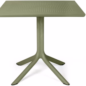 Nardi Outdoor Clip Table, Square, Recyclable Resin