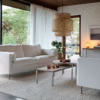 Sits Impulse Modular Sofa Upholstered in Fabric, Leather