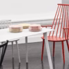 J-Series J110 Raspberry Chair with Armrests by Hay