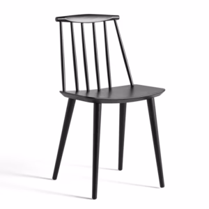 J-Series J77 Black Chair by Hay