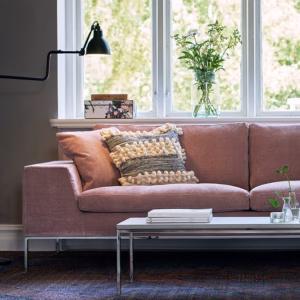 SITS Justus Modular Sofa Upholstered in Fabric, Leather
