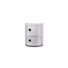 Kartell Componibili 2 Door Storage Unit 4966 Silver
