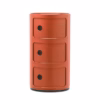 Kartell Componibili 3 Element Storage Unit New Colours