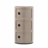 Kartell Componibili 3 Element Storage Unit New Colours