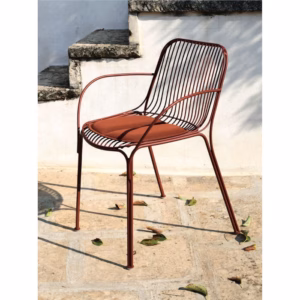 Kartell HIRAY Outdoor Dining Chair with Arms