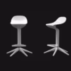 Kartell Spoon Gaslift Stool 