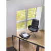 KFF ARVA Lounge Chair with Headrest plus Swivel Tilt Base