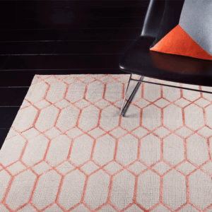 Koko Coral Rug by Asiatic