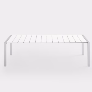 Kristalia Sushi Slatted Fixed Outdoor Table 90cm 