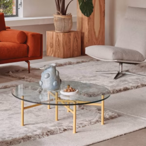 Leolux Dice Glass Coffee Table