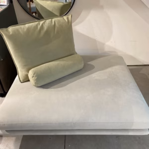 Ligne Roset Prado Footstool with Back Cushion and Bolster