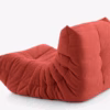 Ligne Roset Togo Fireside Goya Red Alcantara Chair