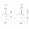 Luceplan Levante LED Suspension Light