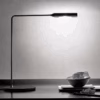 Lumina Flo LED Black Desk Lamp