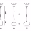 Foscarini Buds Suspension Light in Different Bulds, Colours & Dimmable