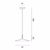 Foscarini Aplomb Large Suspension Light