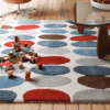 Matrix Sofia Red Rug by Asiatic