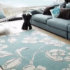 Matrix Blue evore Rug by Asiatic