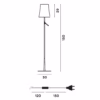Foscarini Birdie Floor Lamp in 5 Different Colours