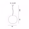 Foscarini Gem Suspension Light