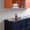 Montana Couple Sideboard in Different Colours, Wall Mounted or Floor