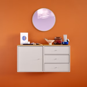 Montana Mini 1007 Bedside Table Wall Mounted in Different Colours