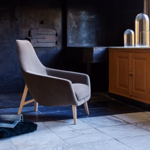 Montis Enzo Armchair Lounge Chair in Fabric or Leather