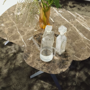 Montis Dante Coffee Occasional Table in Marble or Granite